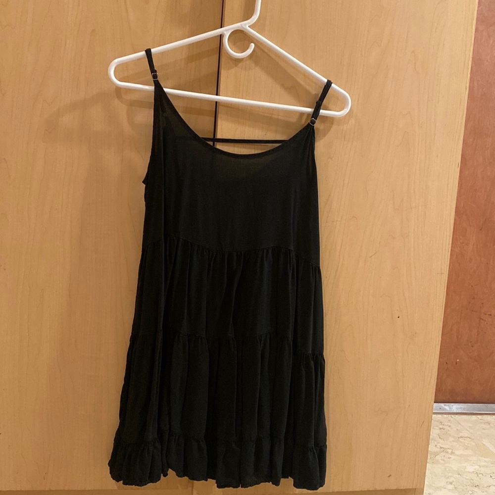 BRANDY MELVILLE black summer dress.